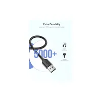 Дата кабель USB 2.0 AM to Micro 5P 0.25m 2A US289 black Ugreen (60134) - 6