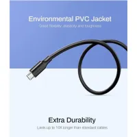 Дата кабель USB 2.0 AM to Micro 5P 2.0m US289 Black Ugreen (60138) - Изображение 3