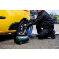 Компрессор Metabo BASIC 160-6 W OF безмасляный, 900Вт, 6л, 160л/мин, 8бар. (601501000) - Изображение 4