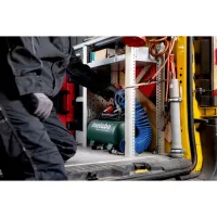 Компрессор Metabo BASIC 160-6 W OF безмасляный, 900Вт, 6л, 160л/мин, 8бар. (601501000) - Изображение 5