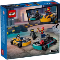 Конструктор LEGO City Картинг и гонщики 99 деталей (60400) - Image 6