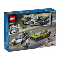 Конструктор LEGO City Переслідування маслкара на поліцейському автомобілі 213 деталей (60415) - 8