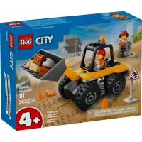 Конструктор LEGO City Жовтий будівельний автонавантажувач (60450) - 1