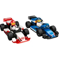 Конструктор LEGO City Автомобілі для перегонів F1 команд Williams Racing та Haas F1 (60464) - 2