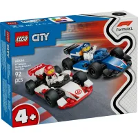 Конструктор LEGO City Автомобілі для перегонів F1 команд Williams Racing та Haas F1 (60464) - 1