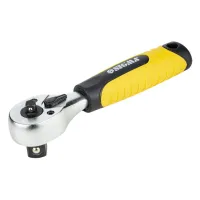 Тріскачка Sigma двостороння укорочена 1/4"-1/2" 145мм 72T CrV (6050251) - 1