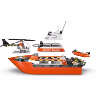 Конструктор LEGO City Спасательный катер и вертолет береговой охраны (60504) - Image 4