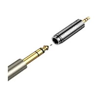 Перехідник 3.5mm M to 6.35mm F AV168 black Ugreen (60711) - 3