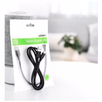 Дата кабель USB 2.0 AM to USB-C 3.0m 3.0A 18W US287 Black Ugreen (60826) - Image 2