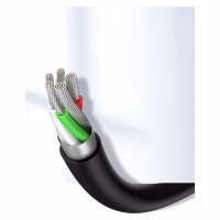 Дата кабель USB 2.0 AM to USB-C 3.0m 3.0A 18W US287 Black Ugreen (60826) - Image 8