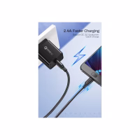 Дата кабель USB 2.0 AM to Micro 5P 3.0m 2A US289 black Ugreen (60827) - Image 3