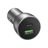 Зарядний пристрій Ugreen 1xUSB-C + 1xUSB QC3.0 60W CD213 gray (60980) - 2