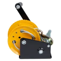 Лебідка Sigma ручна барабанна, сталевий трос 10мx5мм, 550кг (6134011) - 6