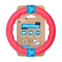 Іграшка для собак Collar PitchDog Кільце для апортування 17 см рожеве (62367) - Зображення 1