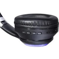 Навушники Defender FreeMotion B400 LED Bluetooth Black (63400) - 6