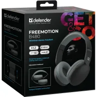 Навушники Defender FreeMotion B480 Bluetooth Black (63480) - 9