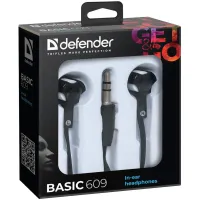 Навушники Defender Basic 609 Black-White (63609) - 2