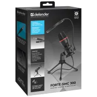 Мікрофон Defender Forte GMC 300 3,5 мм 1.5 м (64630) - 10