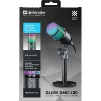 Мікрофон Defender Glow GMC 400 USB RGB (64640) - 9