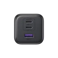 Зарядний пристрій Ugreen 2xUSB-C PD45W + 1xUSB QC3.0 GaN X527 gray (65156B) - 5