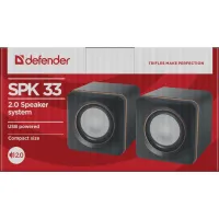 Акустична система Defender SPK 33 Black (65633) - 2