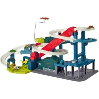 Ігровий набір ZIPP Toys Dino автотрек-міська розв'язка електричний, 8 машинок (6603A) - 3