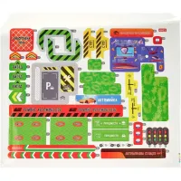 Ігровий набір ZIPP Toys Dino автотрек-міська розв'язка електричний, 8 машинок (6603A) - 5