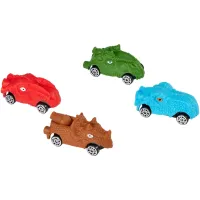 Ігровий набір ZIPP Toys Dino автотрек-міська розв'язка електричний, 8 машинок (6603A) - 10