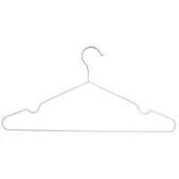 Плічка Idea Home Металеві в силіконі Білі 40.5 х 21 х 0.3 см 8 шт. (6722133) - 2