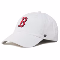 Кепка 47 Brand CLEAN UP RED SOX B-RGW02GWS-WH білий (673106945317) - Image 1