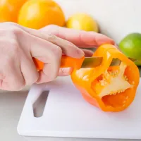 Кухонний ніж Victorinox SwissClassic для нарезки 8 см, оранжевый (6.7606.L119) - Зображення 2