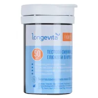 Тест-смужки для глюкометра Longevita Family 50 шт. (6806077) - 1
