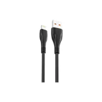 Дата кабель USB 2.0 AM to Lightning 1.0m 6A NB185 black XO (6920680879236) - Изображение 1