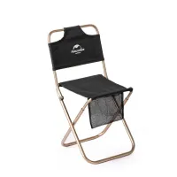 Стілець складаний Naturehike MZ01 NH18M001-Z чорний (6927595733806) - 1