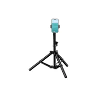 Штатив RTAKO ZJ-ZB01 55CM Matte Finish Carbon Steel Tripod Black (6930539528246) - 1