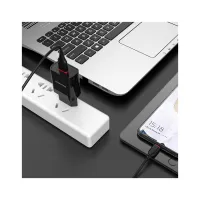 Зарядний пристрій BOROFONE BA20A Sharp USB + cable USB to Micro 5P 10.5W Black (6931474702135) - Зображення 8