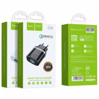 Зарядний пристрій HOCO C12Q Smart QC3.0 charger White (6931474716262) - Image 4