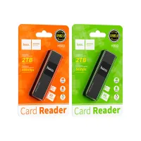 Зчитувач флеш-карт HOCO USB3.0 to microSD, microSDHC, microSDXC, SD, SDHC, SDXC, HB20 Black (6931474735218) - 10