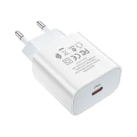 Зарядний пристрій BOROFONE BA38A Plus Speedy USB-C PD20W White (6931474746870) - 2