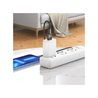 Перехідник UA17 USB M to USB-C F USB2.0 Black HOCO (6931474762009) - 5