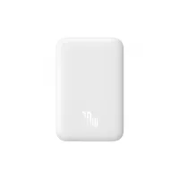 Батарея універсальна Baseus Magnetic Wireless Mini Air 6000mAh 20W PD, QC, Qi-15W, White (6932172641429) - Зображення 1