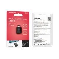 Перехідник BV18 USB to USB-C M USB3.0 Black BOROFONE (6941991104015) - 4