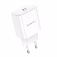 Зарядное устройство BOROFONE 1xUSB-C PD20W BA81A white (6941991108181) - Image 2