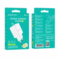 Зарядное устройство BOROFONE 1xUSB-C PD20W BA81A white (6941991108181) - Image 3