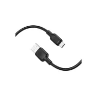 Дата кабель USB 2.0 AM to Micro 5P 3.0m Lenny silicone BX113 black BOROFONE (6941991115547) - 4