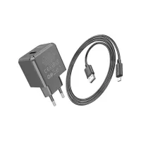 Зарядний пристрій HOCO CS11A Ocean USB + cable USB to Micro 5P 10.5W Black (6942007603584) - 2