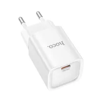 Зарядний пристрій HOCO C148A Charm USB-C PD30W White (6942007630306) - 3