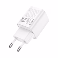 Зарядний пристрій HOCO C149A Charm 1xUSB-C PD30W + 1xUSB QC3.0 White (6942007630337) - Image 5