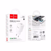 Зарядний пристрій HOCO C149A Charm 1xUSB-C PD30W + 1xUSB QC3.0 White (6942007630337) - Image 6