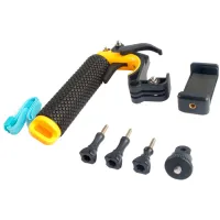 Монопод для селфі AirOn X-263-1 подвійний плаваючий для камери і смартфона (69477915500103) - 4